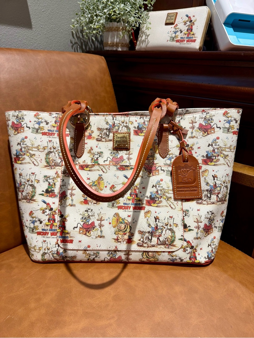 2023 WDW Annual Passholder Exclusive “The Band Concert” Tote by Dooney & Bourke
